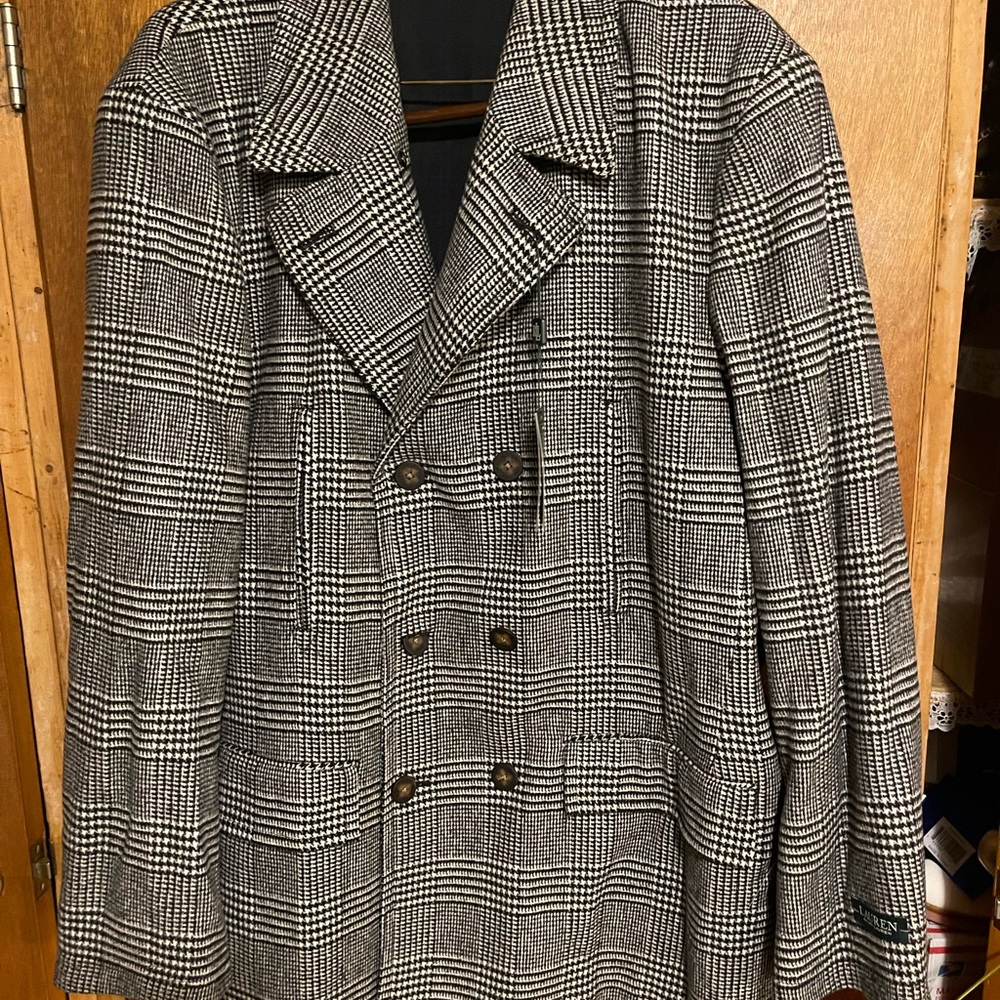 Men’s Car Coat brand née w-tags